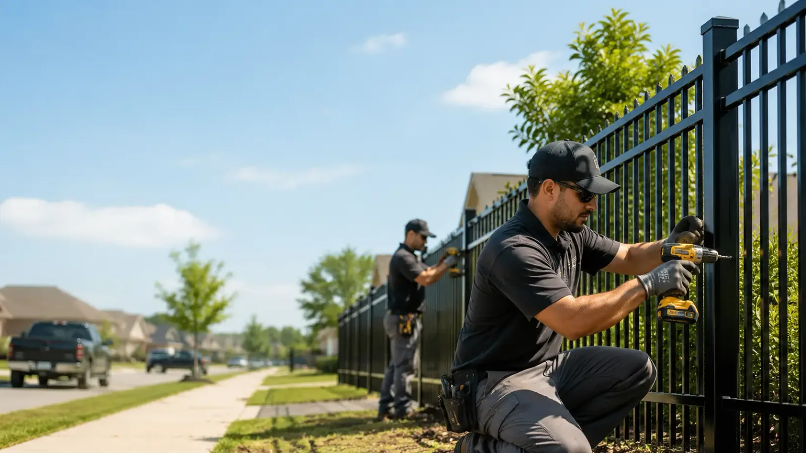 Metal Fence Installation in Wimbledon, ND